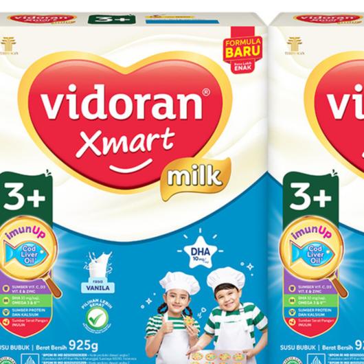Gambar Terlaris! VIDORAN XMART 3+ Imun Up VANILLA 925 G - VANILA dari Cute Carla undefined Tokopedia