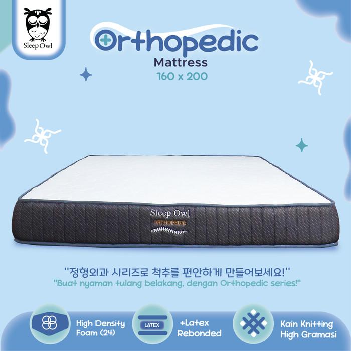 Gambar SLEEP OWL ️ORTHOPEDIC Kasur Busa Rebonded Latex 160 x 200 Fullset - Matras, 160 dari Citra furniture undefined Tokopedia