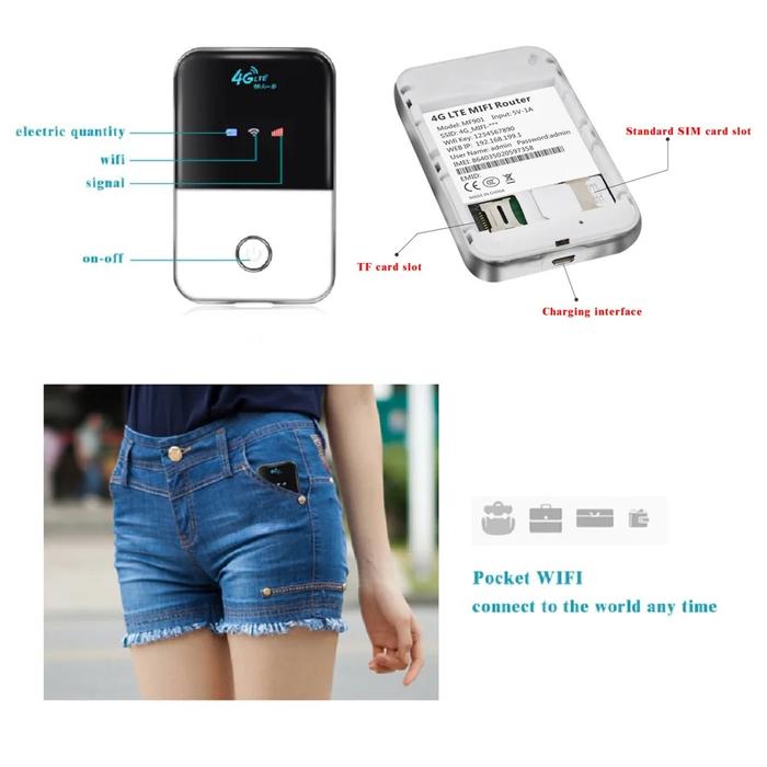Gambar Office Computers Networking Wps Lte Mobile Hotspot 2100Mah Battery . dari mnemonic star undefined Tokopedia