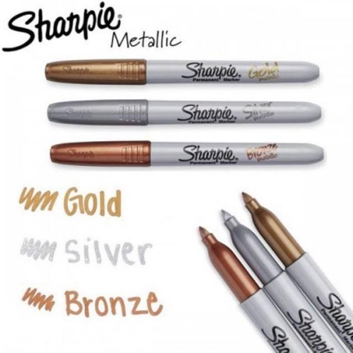 Jual Sharpie Prismacolor Metallic Permanent Markers (Gold
