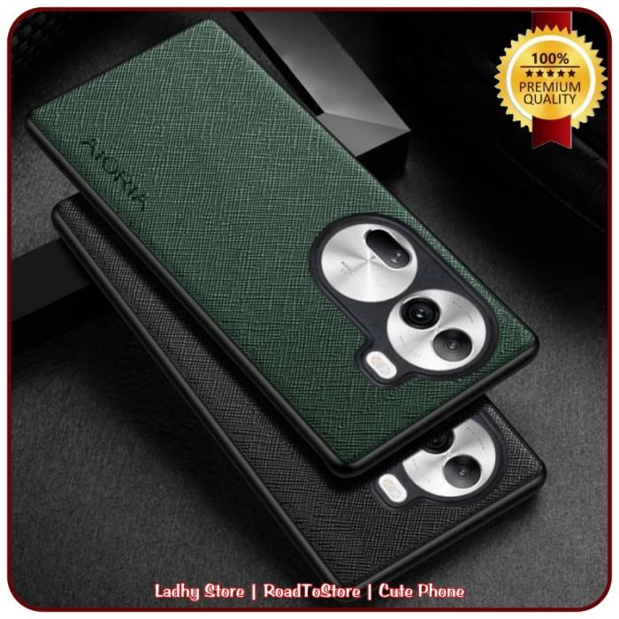 Jual Casing OPPO RENO 11 11 PRO 5G Soft Case Pu Leather Cross ORI ...