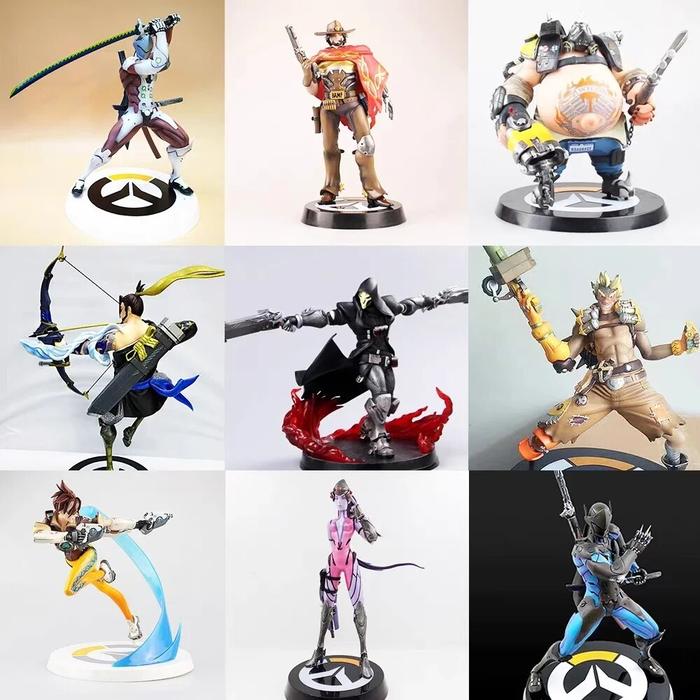 Gambar Overwatch 2 Game Characters Model Toy Ow Reaper Tracer Mercy Lucio dari Mateka Store undefined Tokopedia