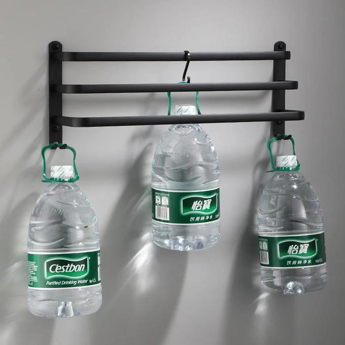 Jual Bathroom Towel Rack Layers No Drill Towel Holder Shower