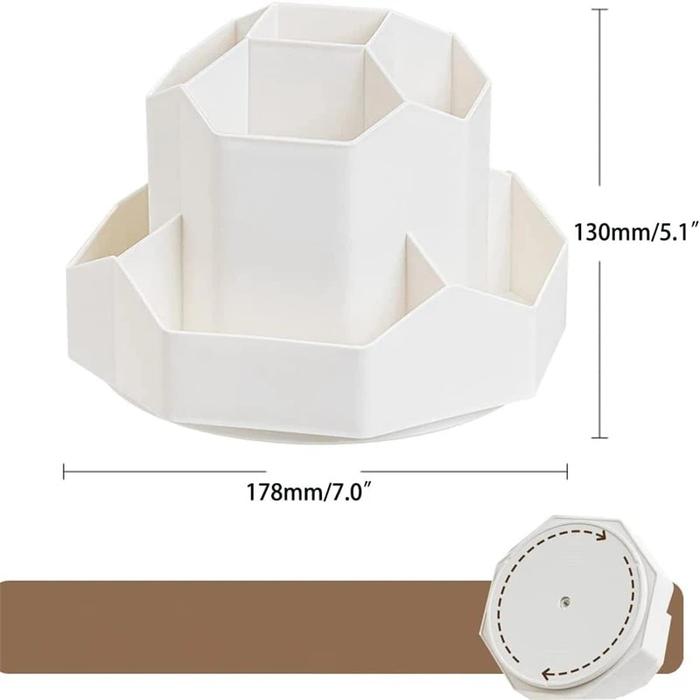 Gambar Knysna Rotating Art Supply Storage Organizer,Pencil Holder with 9 dari Mitramall 84 undefined Tokopedia