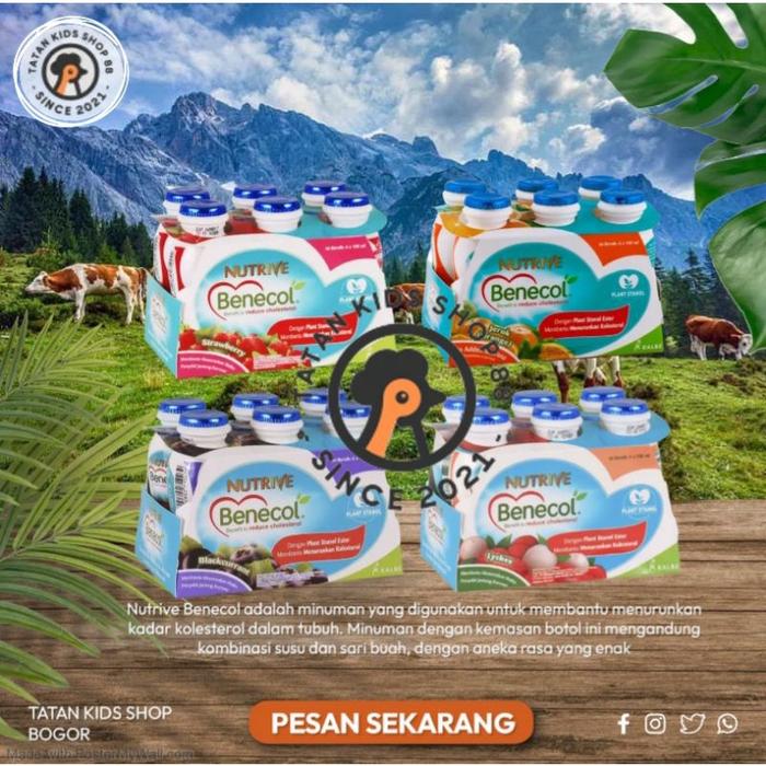 Gambar Nutrive benecol untuk kolesterol 6 botol × 100ml Nutrive Fibershoot dari renaardiyasarisop undefined Tokopedia