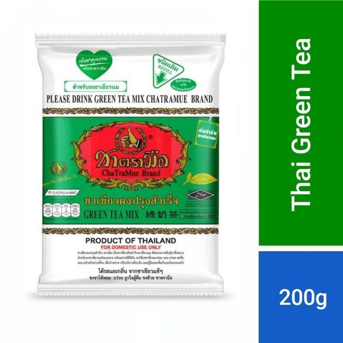Jual [Cota] Thai Tea Green Tea Greentea Mix Cha Tramue Original Thai ...