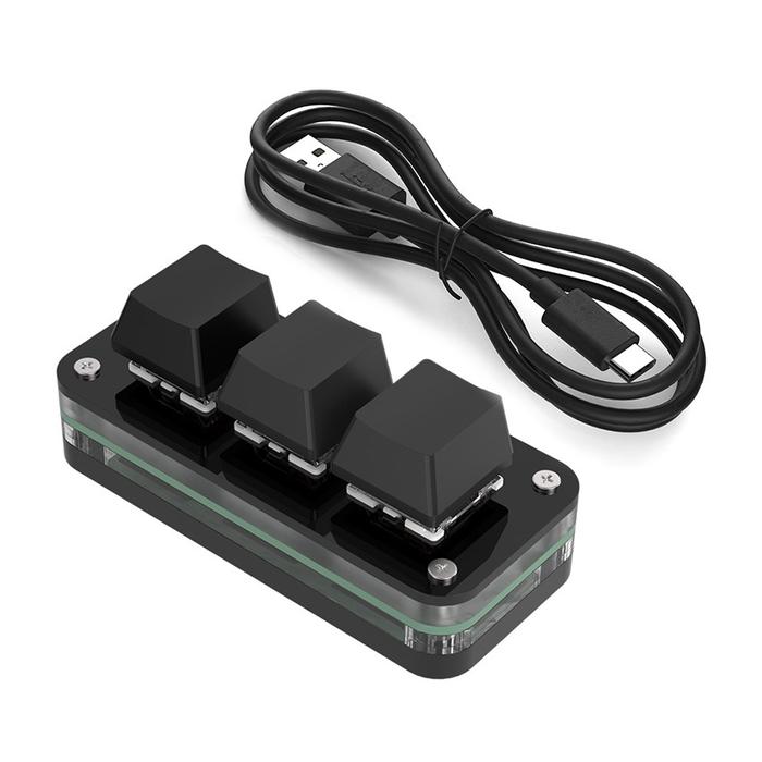 Gambar 3-key Mechanical Keyboard MX Switch KB Programmable Sayo O2L RGB - 3 Key dari Toko Plus ID undefined Tokopedia