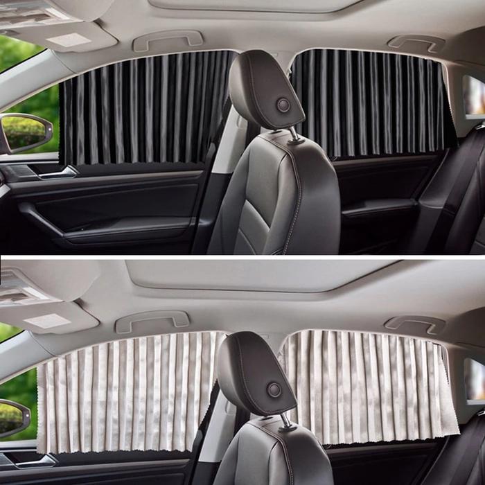 Gambar Car Curtain Tirai Mobil Jendela Samping Magnet Premium Gorden Hordeng - Hitam dari YZ Auto Accesories undefined Tokopedia