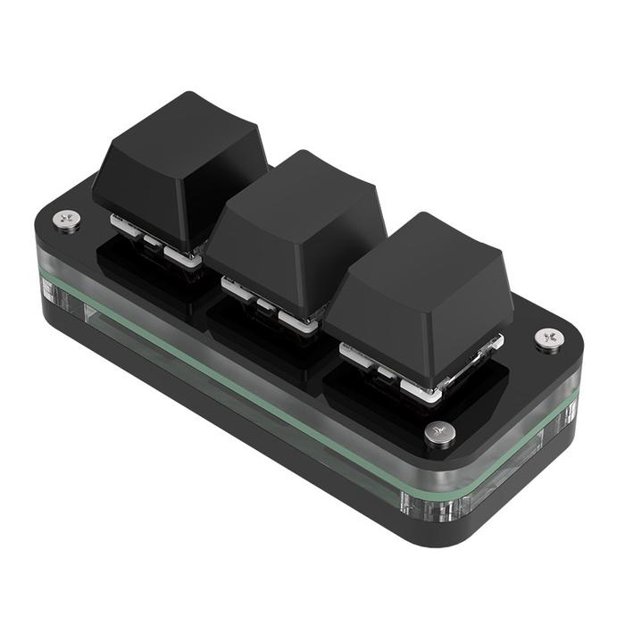 Gambar 2 Key 3 Key Mechanical Keyboard USB Gaming Shortcut Macropad - 3Key(USB) dari IDT4 undefined Tokopedia