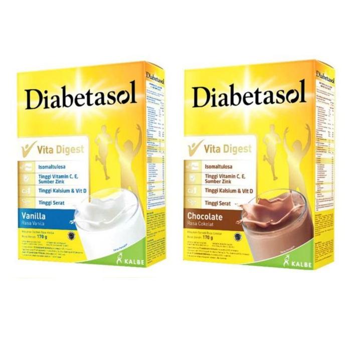 Gambar SUSU DIABETASOL 170GR ORIGINAL - VANILA 170GR dari jhonshop_75 undefined Tokopedia