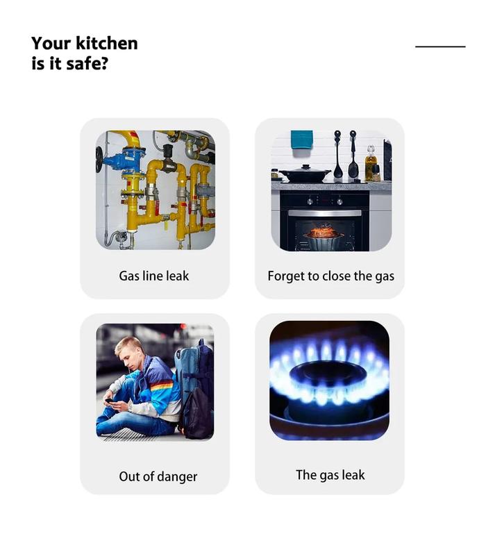Gambar Tugard Gs21 Wifi Tuya Gas Sensor Alarm System For Home And Kitchen . dari kaput mall undefined Tokopedia