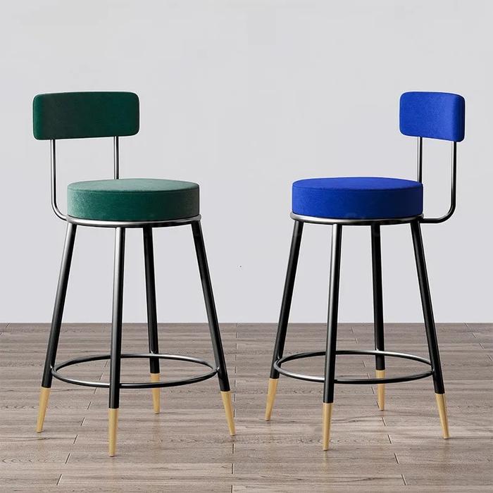Jual Nordic Bar Stools Iron Bar Chair Home Living Room Leisure