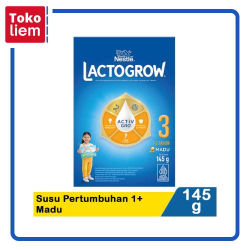 Gambar Lactogrow 3 Susu Pertumbuhan 1+ Madu 145G dari CV MULTIJAYA ABADI undefined Tokopedia
