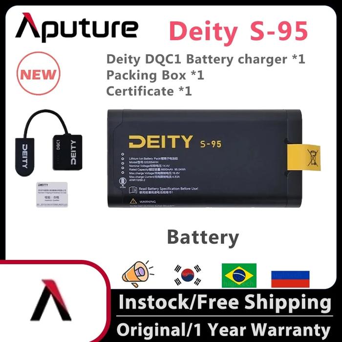Gambar Aputure Deity S95 95Wh Lithium Battery For Recording Equipment I dari Badar Arfa undefined Tokopedia