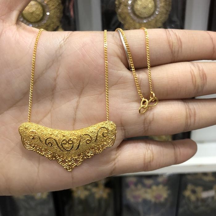 Gambar kalung minang perak lapis emas dari Cahayaindookooo undefined Tokopedia