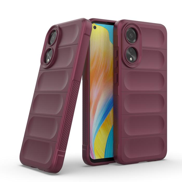 Gambar Handgrip Phone Case Oppo A78 4G Softcase Premium Casing - Merah dari nucleo undefined Tokopedia