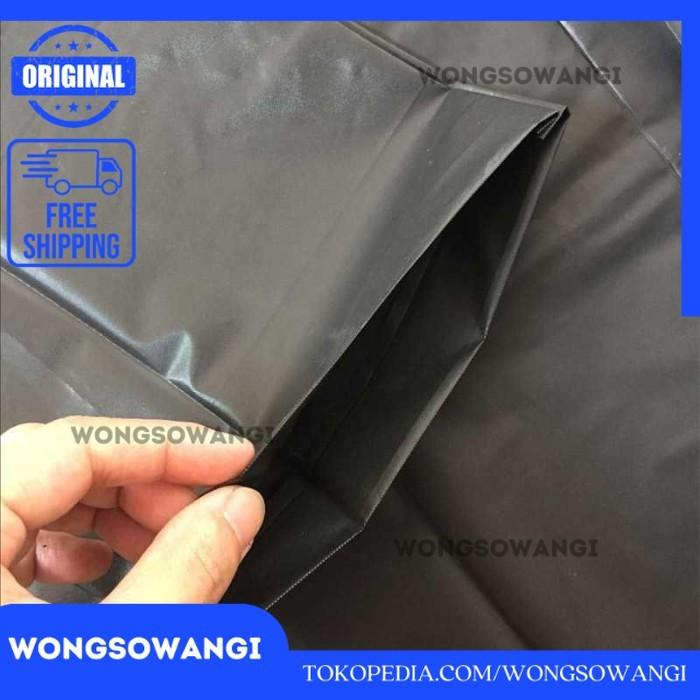 Gambar Jas Hujan Simple Jubah Dewasa Unisex Portable Raincoat - Putih - Hitam dari WONGSOWANGI undefined Tokopedia