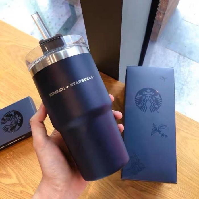 Gambar BERKUALITAS Starbucks Stanley x official venti tumbler with straw - Biru dari Kiran Belkaswe undefined Tokopedia