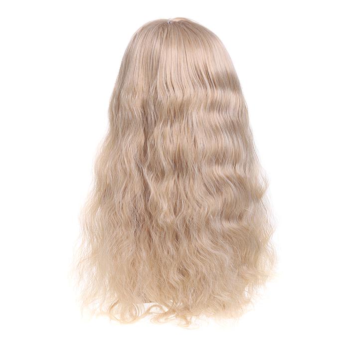 Gambar . 14-26'' Long Blonde Wavy Wig Synthetic Lace Front Wig Heat - dari braggadocio undefined Tokopedia