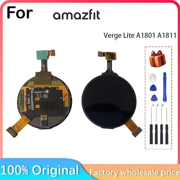 For Amazfit Verge Lite A1801 A1811 A1808 A1818 Smart Watch Lcd