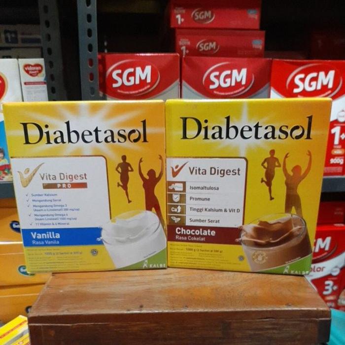 Gambar [Mlpw] Diabetasol 950Gr - Vanila dari Milpow undefined Tokopedia