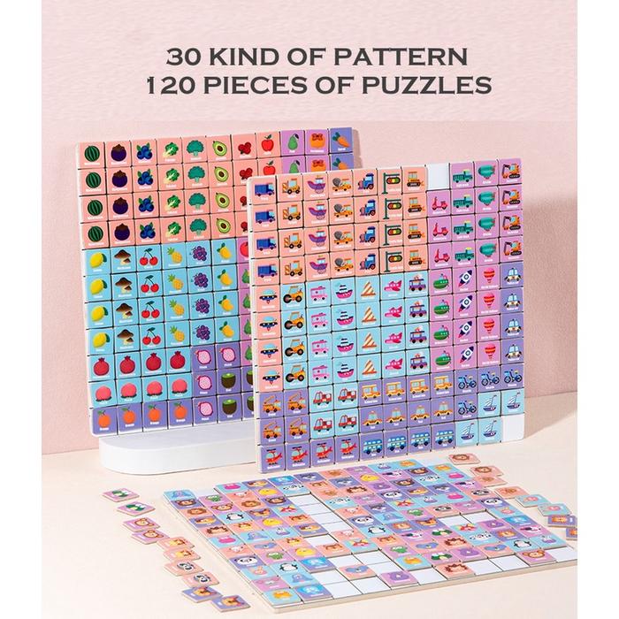 Gambar [LOGU] Mainan puzzle disolving magnetic toys, Memory match game, dari kernianiSolout78 undefined Tokopedia