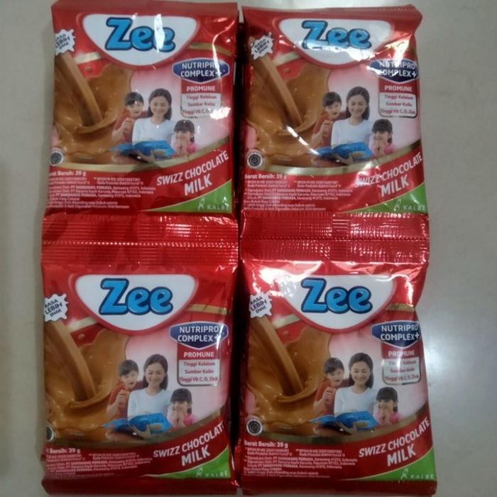 Gambar [Ikdr] Susu Zee Sachet Renceng - Coklat, Rasa dari Ikyder undefined Tokopedia