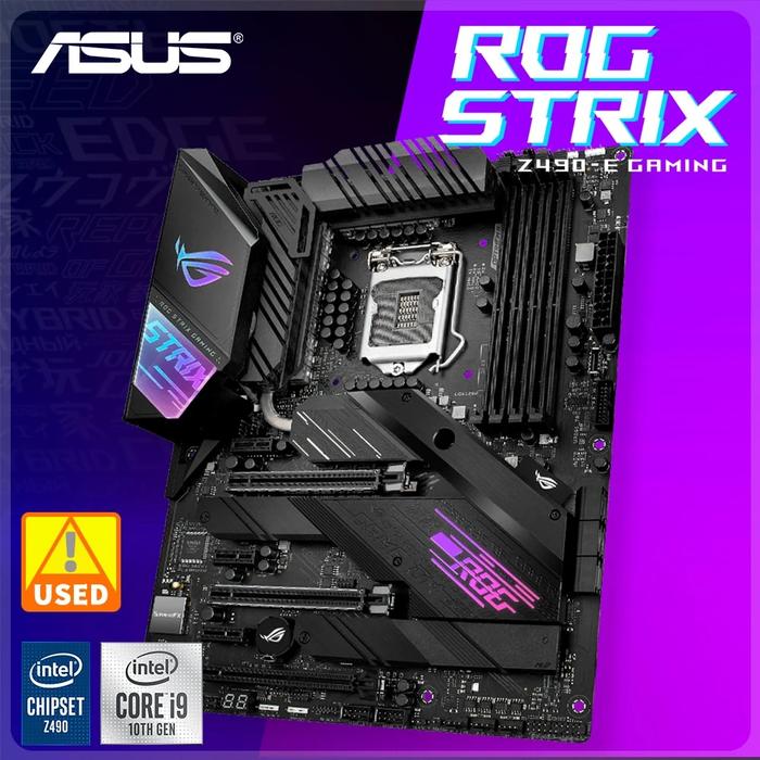 Asus Rog Strix Z490-e Gaming Motherboard Rog Pre-installed Integrated