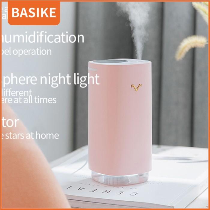 Gambar BASIKE 320ml kapasitas Humidifiers Dengan lampu pernapasan warna-warni - Merah Muda dari cv arapaima undefined Tokopedia