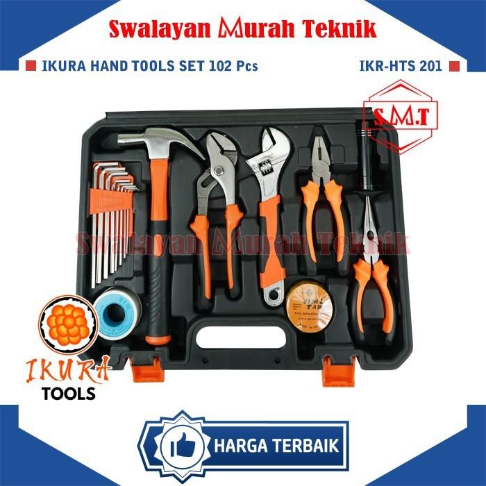Gambar Stok Terbatas Tool Kit Set 102Pcs Ikura Hand Tools Set Alat Bengkel dari es kelapa pasundan undefined Tokopedia
