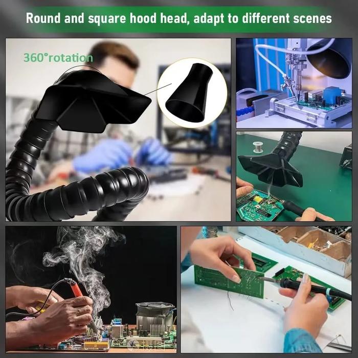 Gambar Knokoo Mini Fume Extractor Smoke Absorber Air Purify For Soldering Ok dari incorrigible undefined Tokopedia