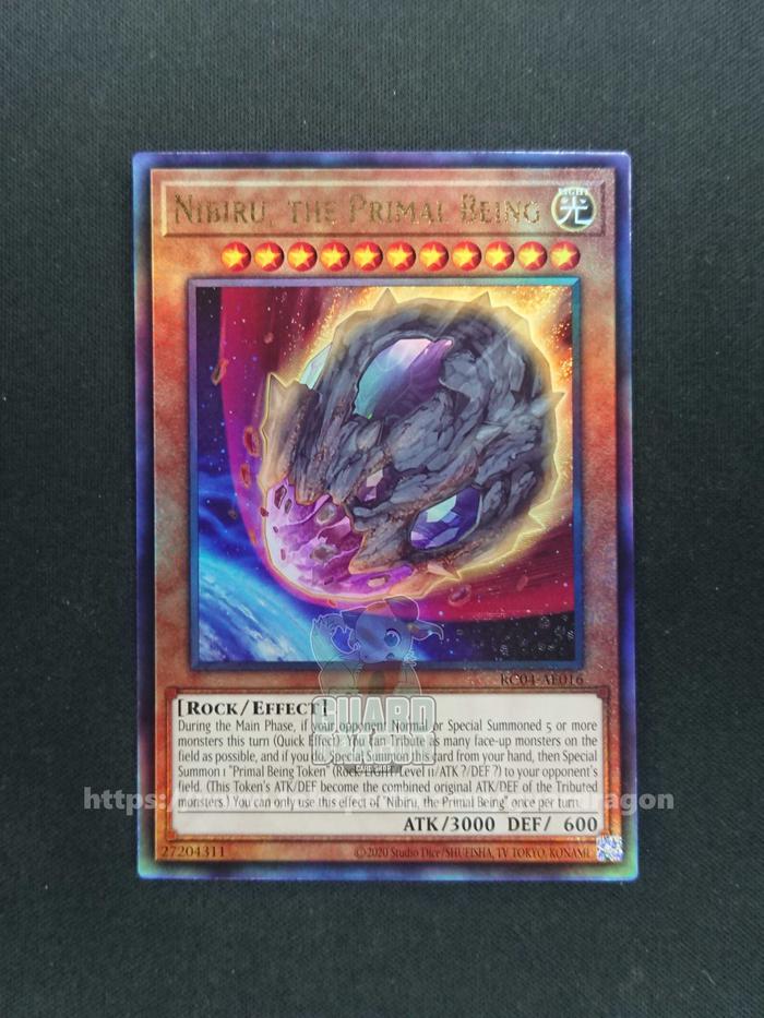 Gambar YuGiOh AE RC04-AE016 Nibiru, the Primal Being - Ultra Rare dari Guardragon undefined 3 Tokopedia