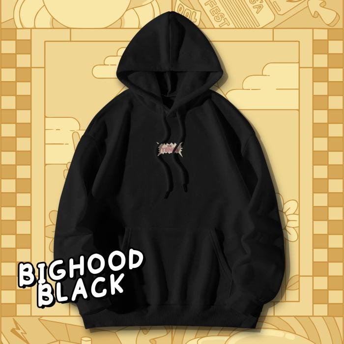 Jual Hoodie Big Size BigHood Black 2XL Tangerang Big