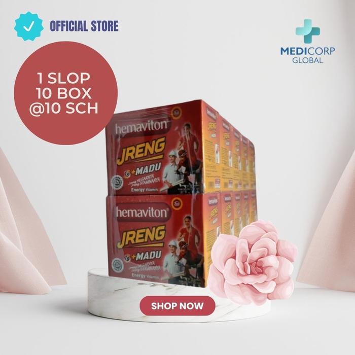 Gambar Terlaris! Hemaviton jreng minuman energi menjaga kesehatan 1 slop 10 dari Riska Medika undefined Tokopedia