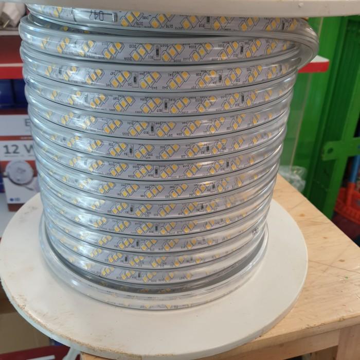 Gambar LAMPU LED SELANG 3 BARIS 3 MATA 100 METER 220V CEILING LAMP - Kuning WW dari Pelita Mas Elektrik undefined Tokopedia