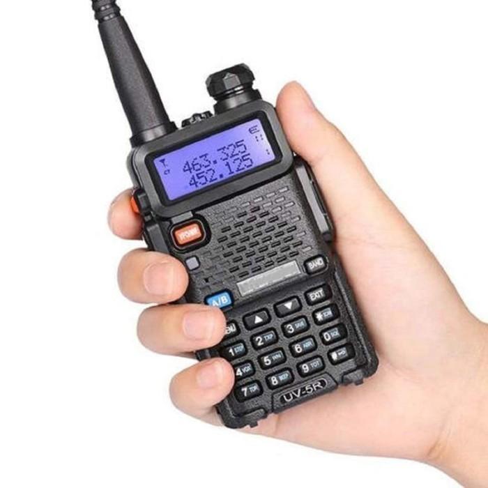 Gambar HT UV5R BF Handy Talky UV 5R Dual Band Alat Komunikasi Jarak Jauh - Hitam dari Komunikasi Kilat undefined Tokopedia