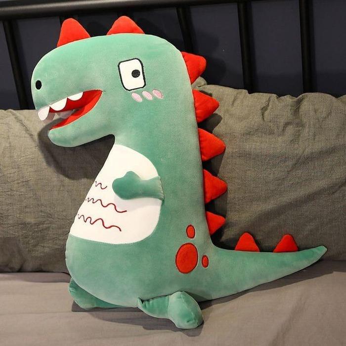 Gambar Mainan Boneka Dino Boneka Karakter Hewan Dinosaurus Lucu Plush Toys Uk - Dino Tirex dari Indrianiastre undefined Tokopedia