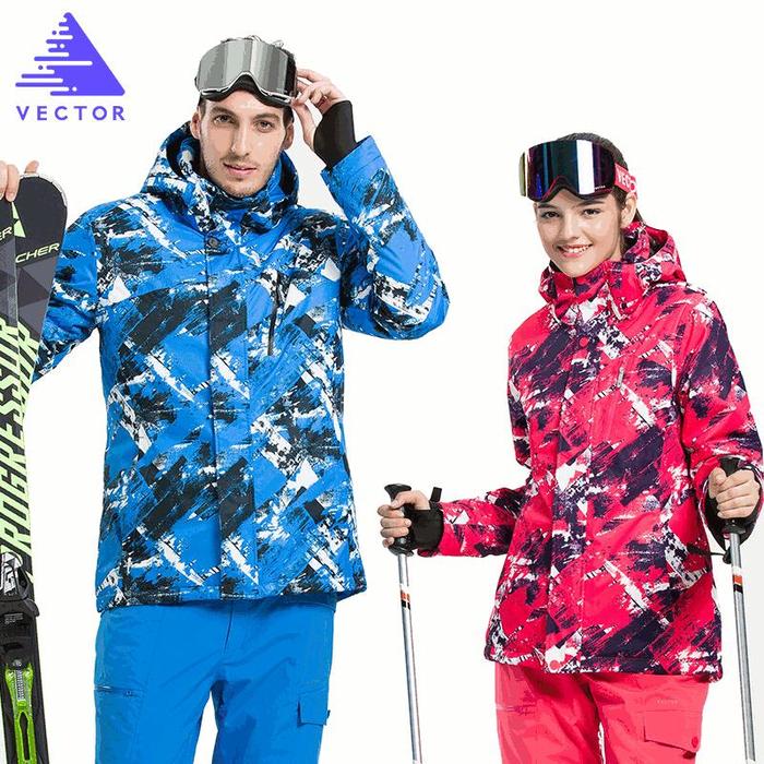 Gambar VECTOR Skiing Jackets Waterproof Warm Winter Snow Store QR dari likah14 undefined Tokopedia
