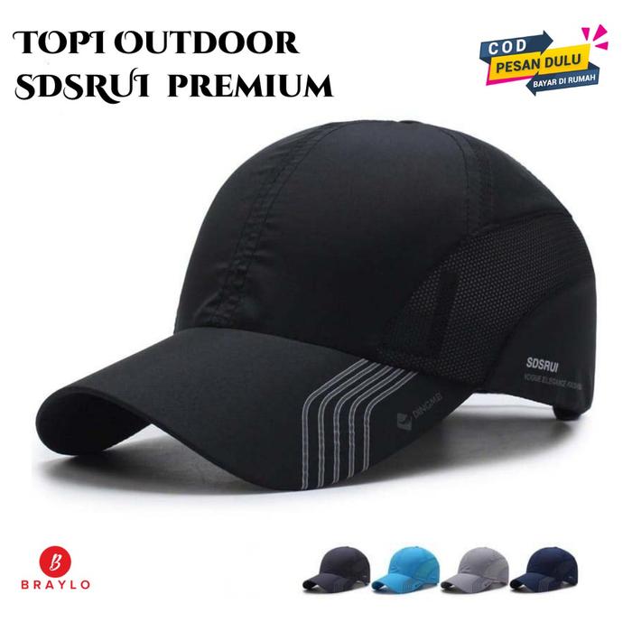 Gambar Topi Sport Outdoors running trail r Y1E6 Topi Olahraga original awet s dari GOES TO SHOP03 undefined Tokopedia