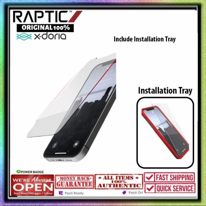Gambar Tempered Glass iPhone 13 PRO MAX XDORIA RAPTIC FULL Include Tray - iPhone 13ProMax dari Primary Cares Official undefined Tokopedia