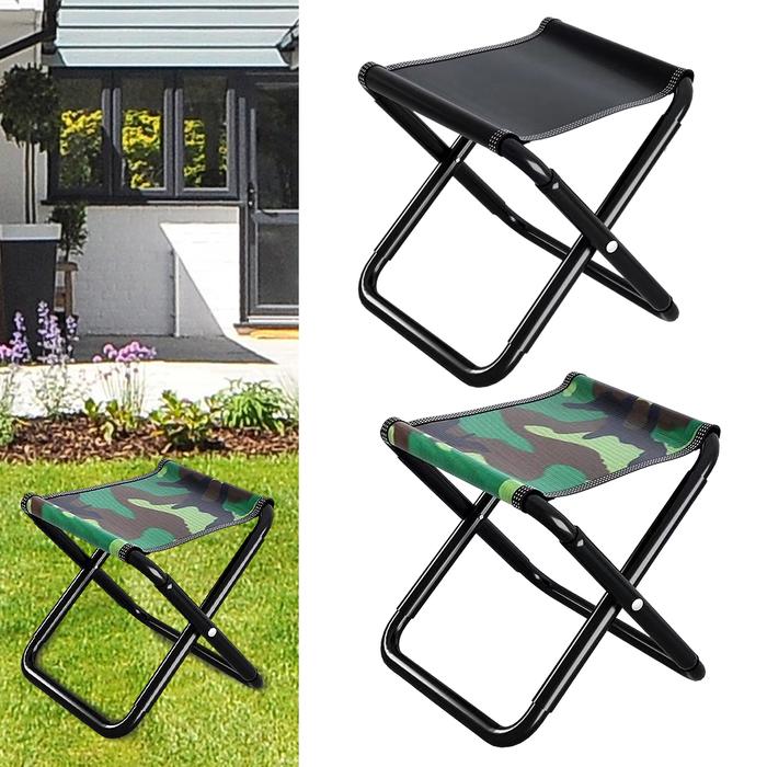 Gambar NEW UPDATE FURNITURE 2024 KURSI LIPAT PORTABLE MANCING CAMPING OUTDOOR - hitam dari PT FURNITE undefined Tokopedia