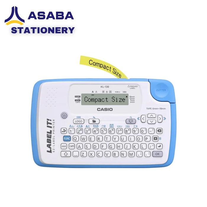 Gambar Asaba Stationery - Alat Label Cetak Nama Casio KL-130 Ap dari Lodsa_Shop undefined Tokopedia