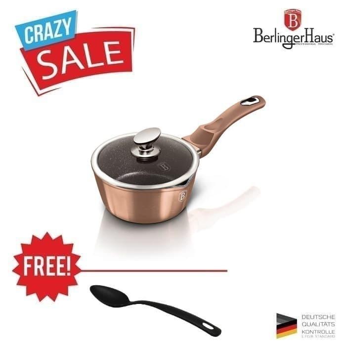 Gambar Panci Set Berlinger Haus Cookware Rose Collection - SAUCE PAN 16 CM dari dapur cantik bee undefined Tokopedia
