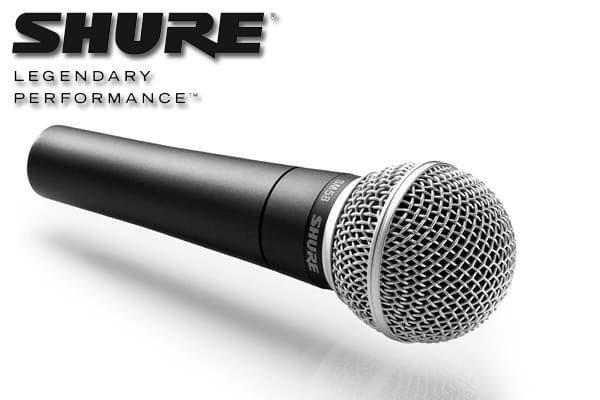 Gambar SHURE SM58 - VOCAL MICROPHONE - Cardioid Dynamic moving coil 1174N24 dari DevitoUlfania undefined Tokopedia