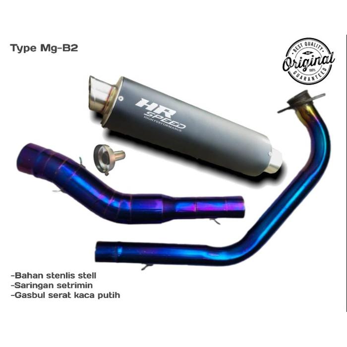 Gambar Knalpot full sistem hr speed exhaust r15 cbr150 cb150r viixion mx king - Full sistem, R15 v2 dari GROSIR TIANASHOP undefined Tokopedia