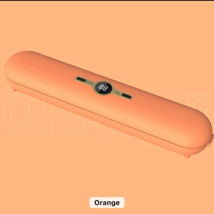 Gambar Mesin Vacuum Sealer Vacum Food Vaccum Alat Vakum Makanan Press Plastik - ZL760 Orange dari Gadget Definition undefined Tokopedia