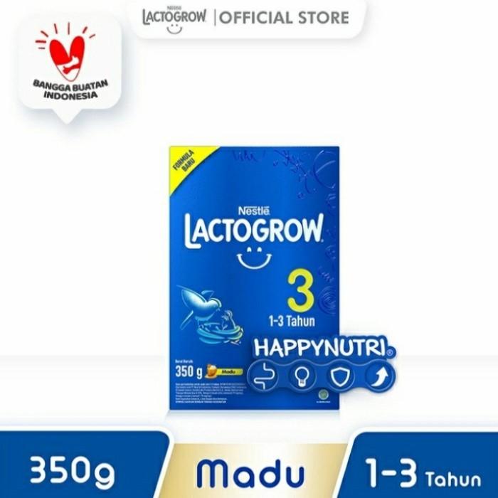 Gambar Lactogrow 3 Box 350gr - Susu Nestle Pertumbuhan (1-3 Tahun) Plain - original dari Restu Surabaya undefined 4 Tokopedia