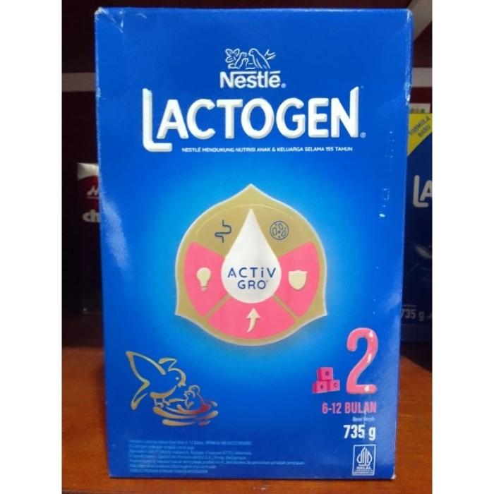 Gambar Lactogen 2 Box 735gr - Susu Bubuk Formula Lanjutan 6-12 Bulan - 735 gr dari Kencana Swalayan_NEW undefined Tokopedia