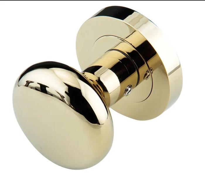 Gambar A Globular Concealed Knob Invisible Door Hardware Gold Black Dark Side dari heirloom star undefined Tokopedia