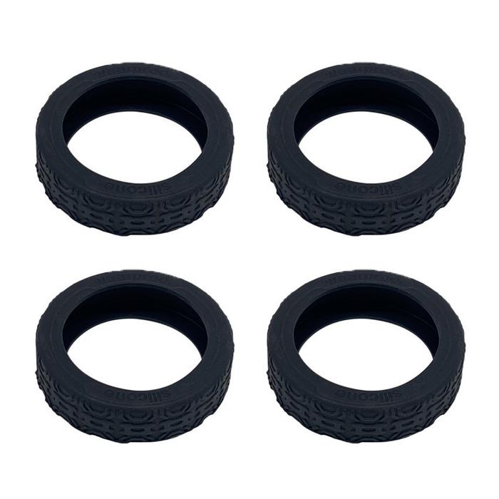 Gambar Cover Pelindung Roda Koper Pengganti Wheel Protector Off Road Tank - 4Pcs-Hitam dari Soya Global undefined Tokopedia